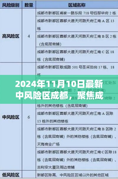 聚焦成都，最新中风险区解读与洞察（2024年11月版）