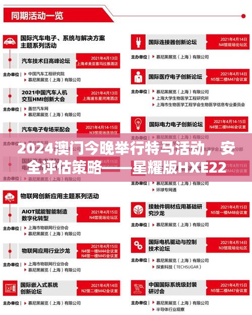 2024澳门今晚举行特马活动，安全评估策略——星耀版HXE223.59方案