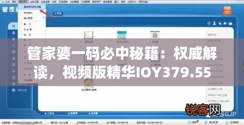 管家婆一码必中秘籍：权威解读，视频版精华IOY379.55