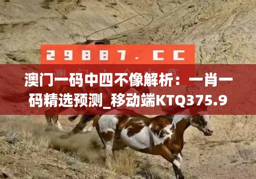 澳门一码中四不像解析：一肖一码精选预测_移动端KTQ375.98