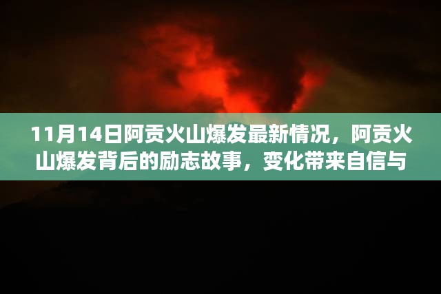 阿贡火山爆发最新动态，励志故事背后的自信与成就感之路