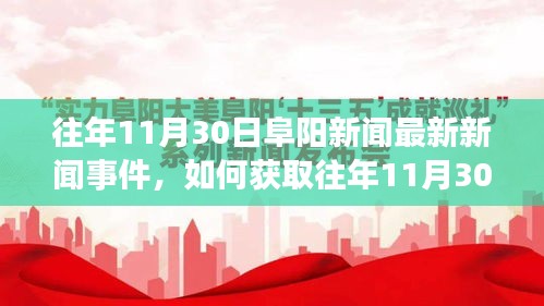 获取往年11月30日阜阳新闻最新事件详细步骤指南及新闻回顾