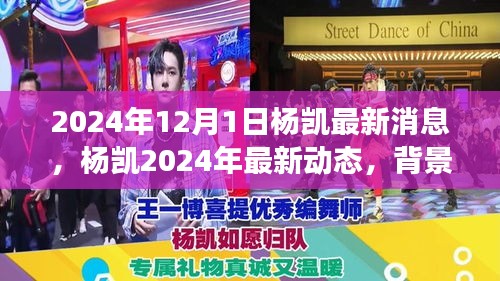 杨凯最新动态揭秘，背景、进展与影响，定格时代之刻（2024年12月）