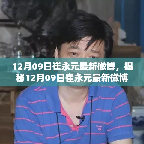 崔永元最新微博动态揭秘，深度解析与热点关注热议不断