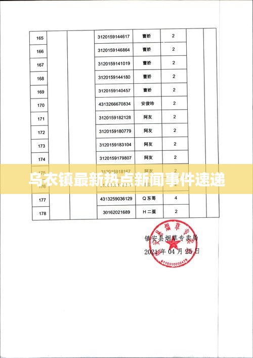 乌衣镇最新热点新闻事件速递